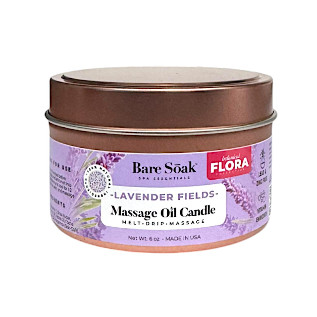 Bare Soak Massage Oil Candle 6oz
