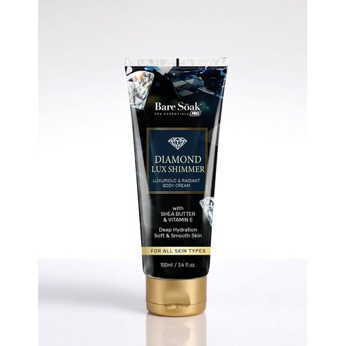 Bare Soak Body Cream - Diamond Lux Shimmer (3.4oz) (Case of 50)