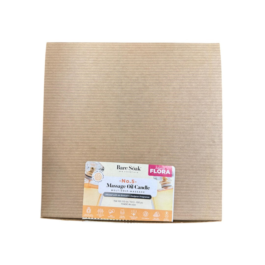 Bare Soak Mini Massage Oil Candle 0.5oz (Case of 100)
