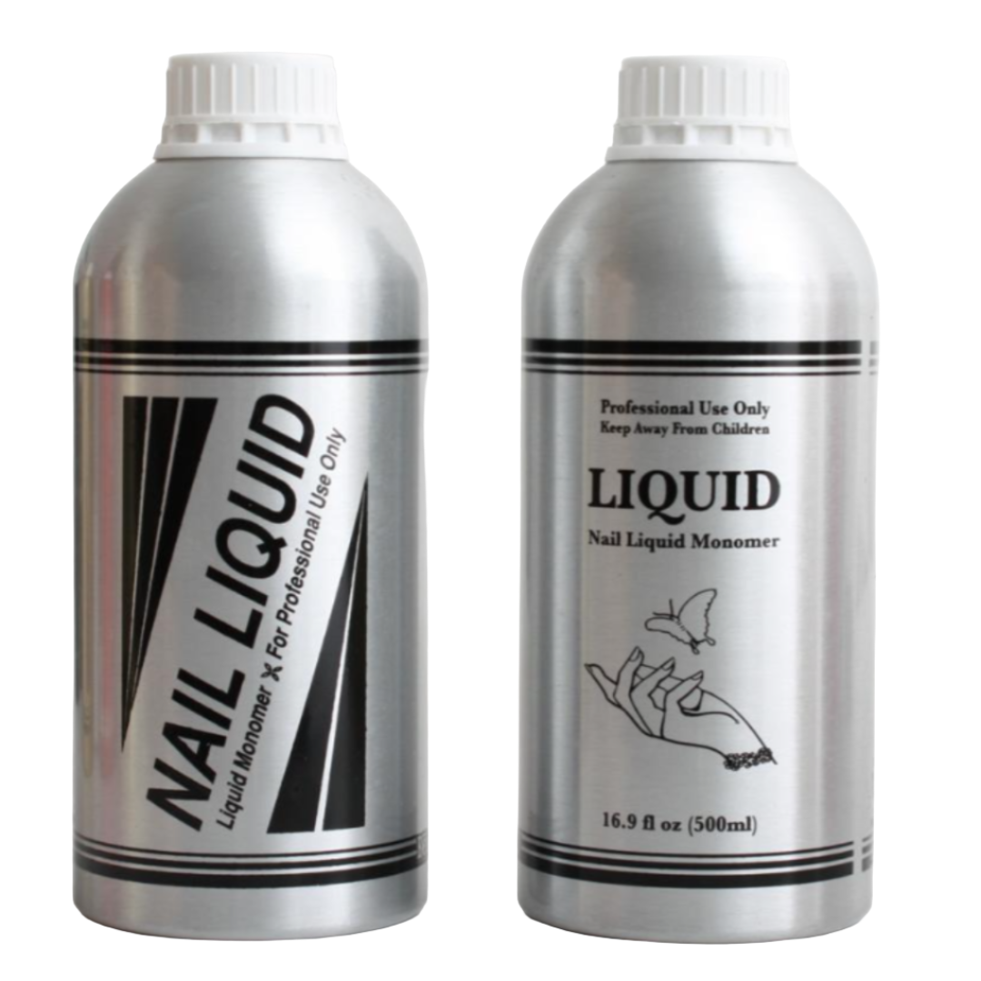Berkeley Nail Liquid Heavy Duty Thick-Walled Aluminum Bottle 16.9 fl oz (500ml)