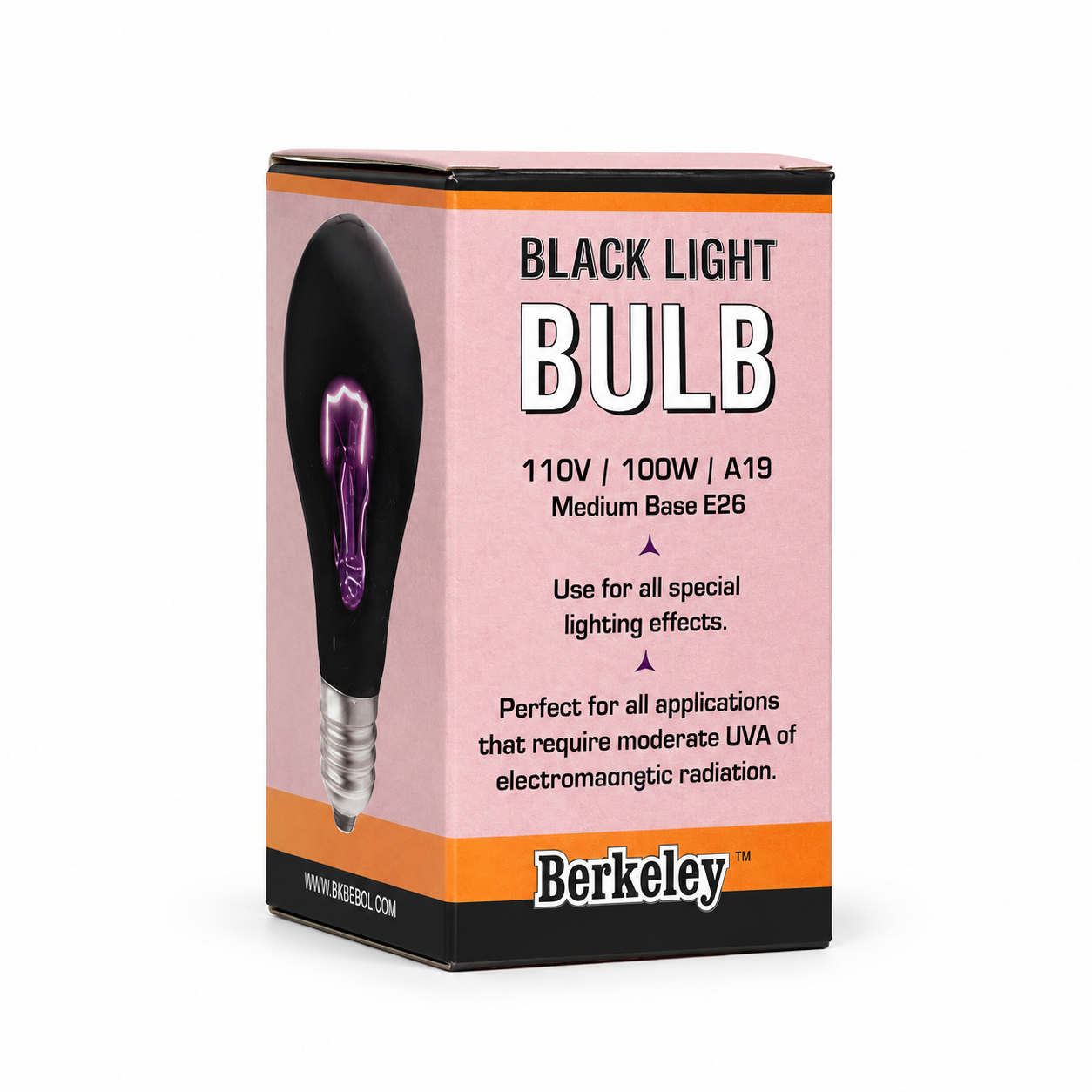 Berkeley 100W Standard Black Light Bulb #BL612-100W