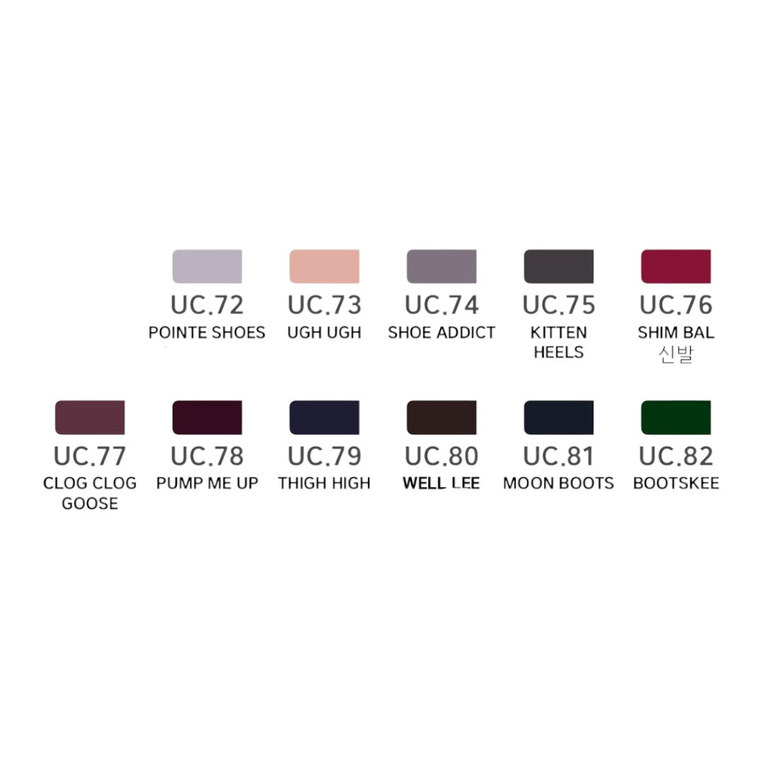 Bevlah hema free gel polish Shoe Addict UC74, hema free gel polish, hema free gel polish canada, korean nail art, bevlah canada, bevlah usa