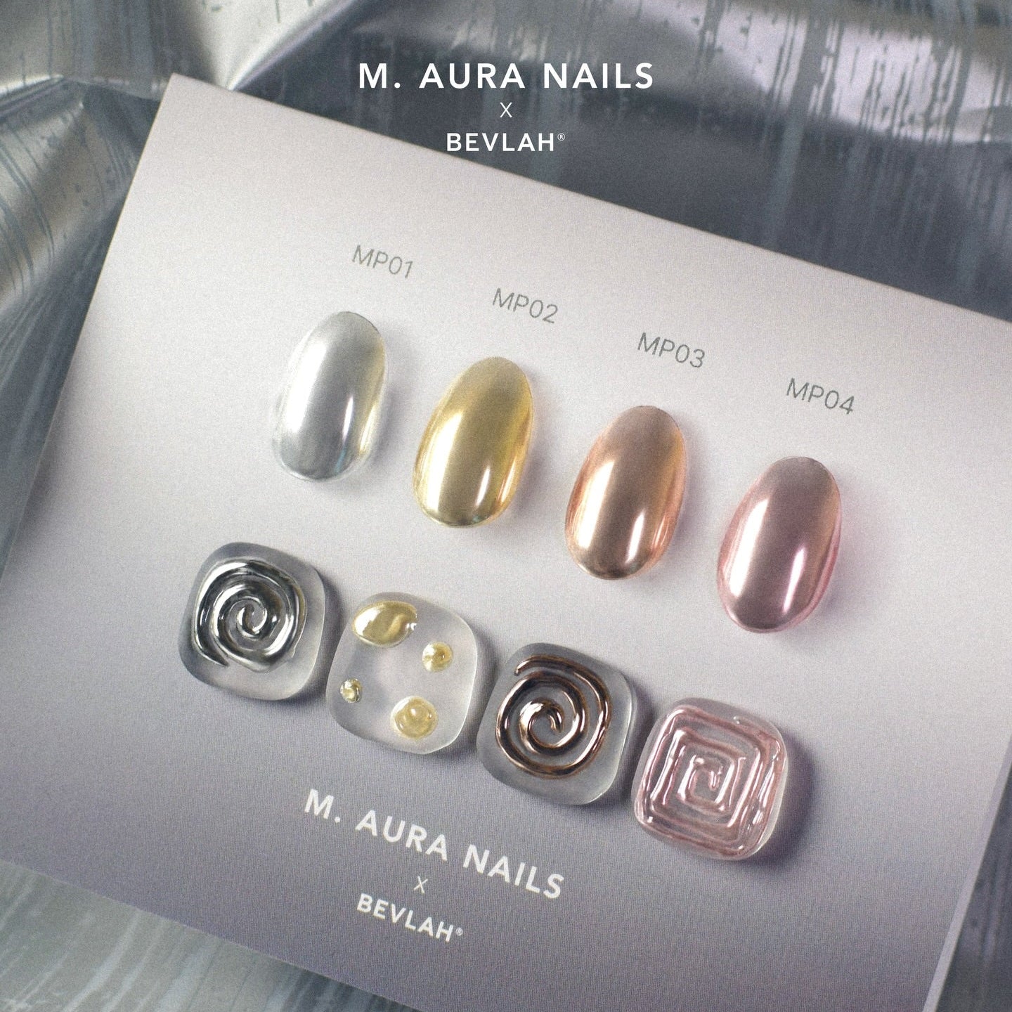 Bevlah x M.Aura Nails Kit Collection (10pcs)