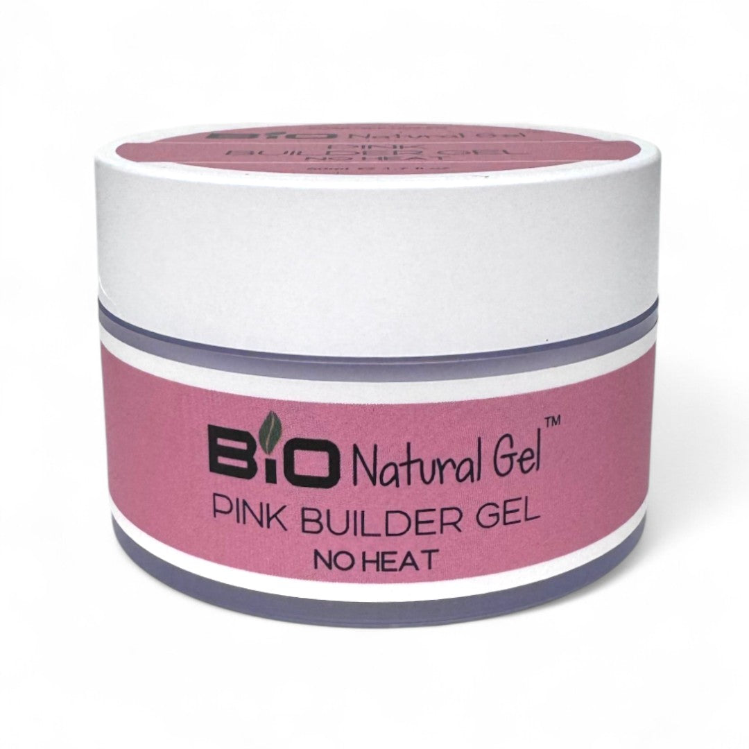Bio Natural LED/UV No Heat Builder Gel 50mL - Pink