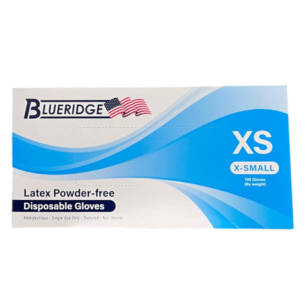 Blue Ridge Latex Gloves (Box of 100)