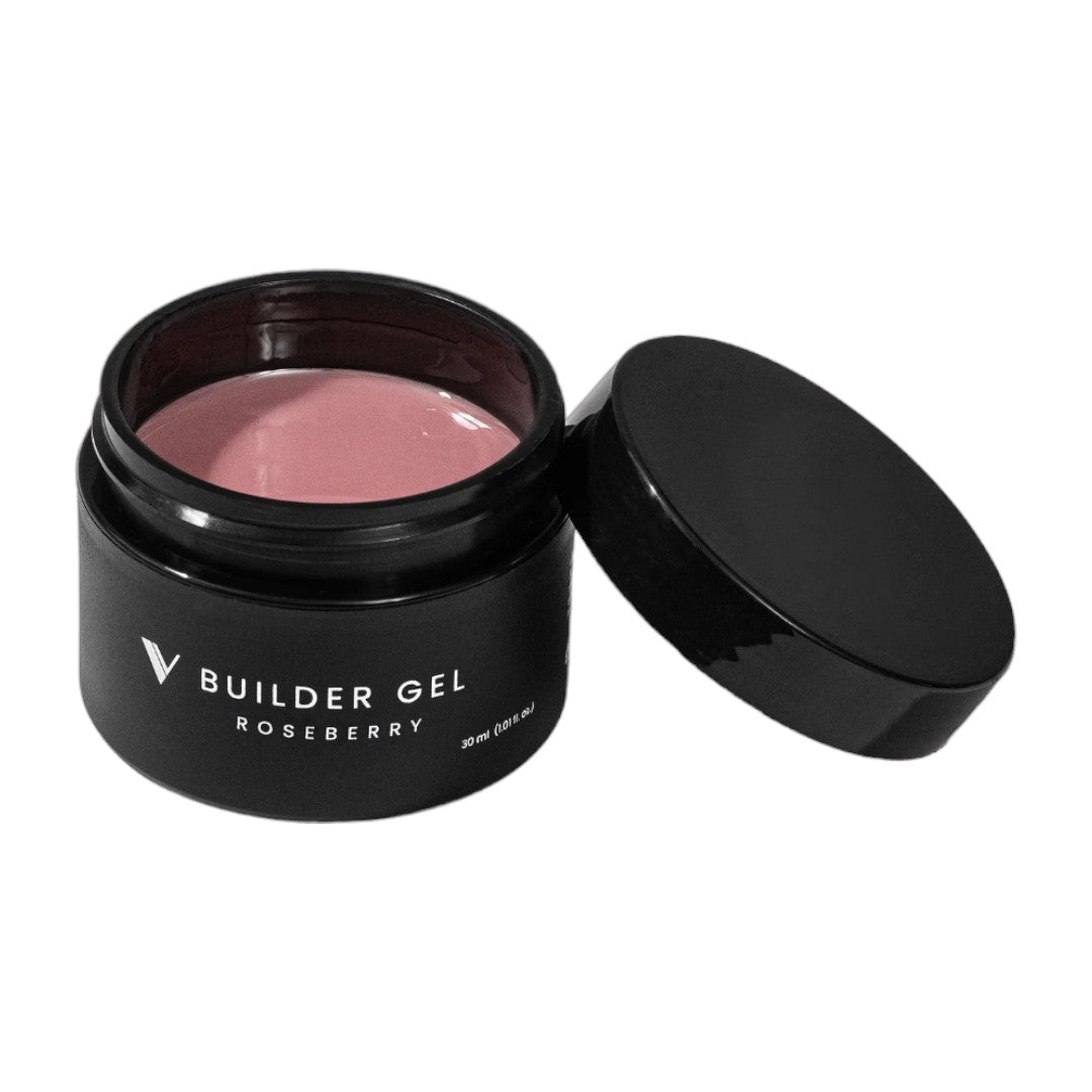 V Beauty Pure Hema Free Builder Gel for Nails Roseberry Nude Hard Gel