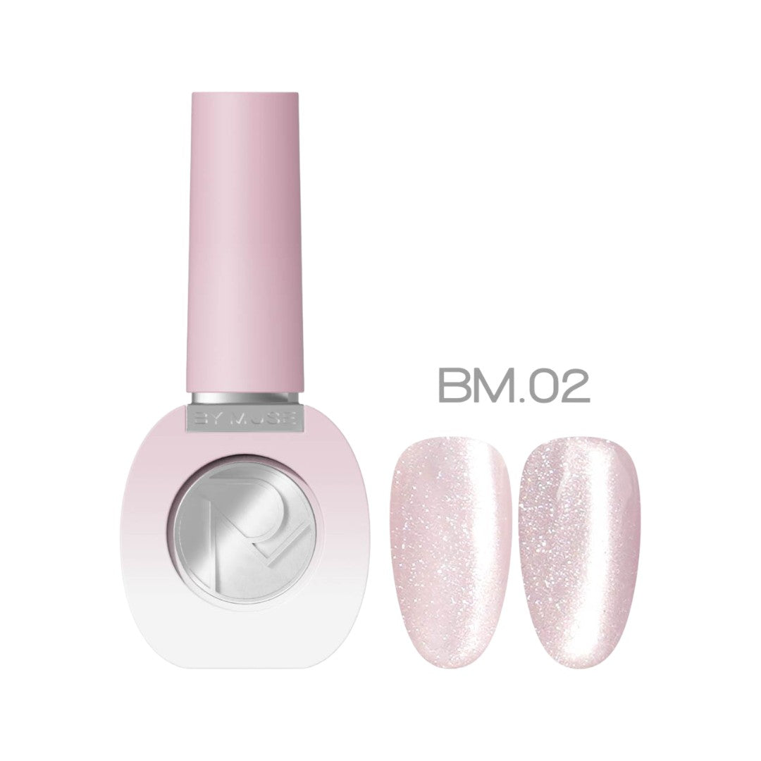 By Muse Cat Eye Gel Polish - Frosty Petal #BM02