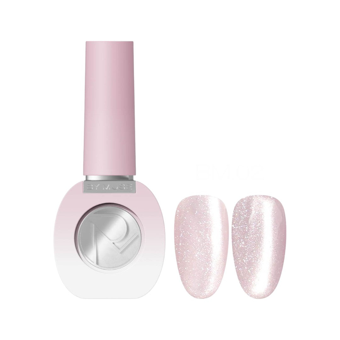 By Muse Cat Eye Gel Polish - Frosty Petal #BM02