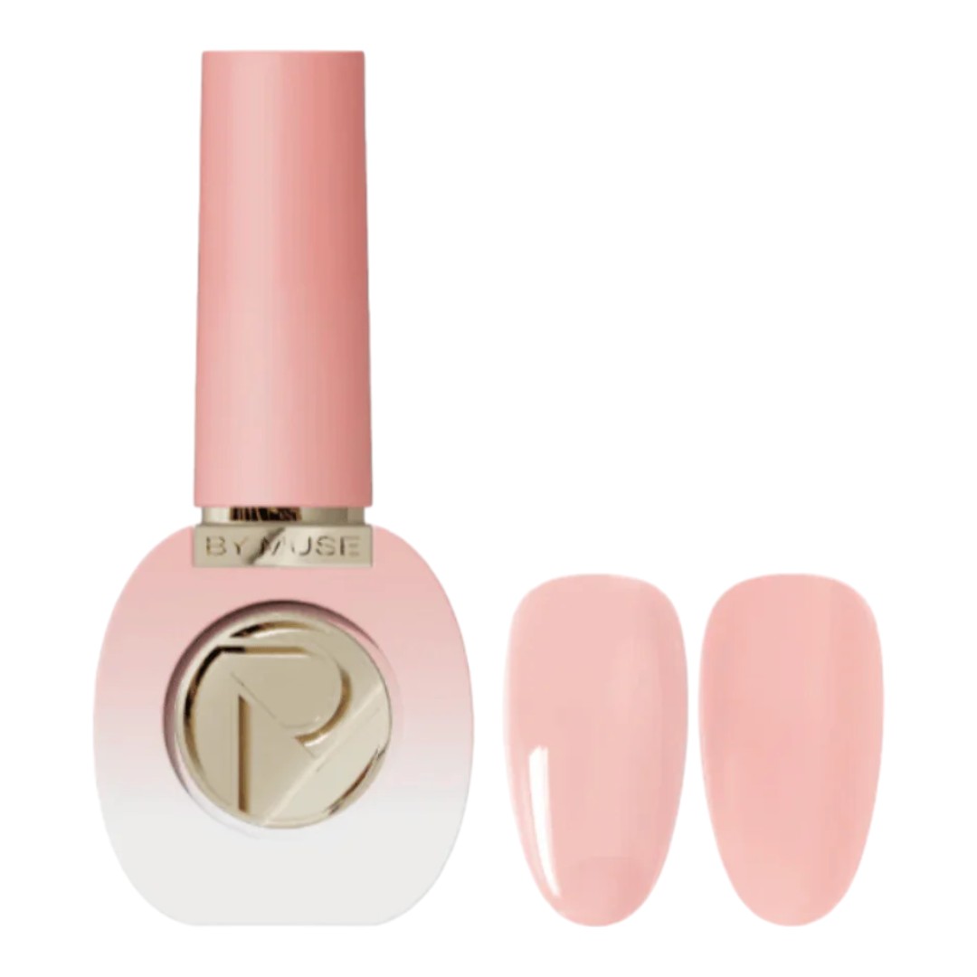 By Muse hema free syrup gel polish BS35 Dusty Coral, nail salon west jordan