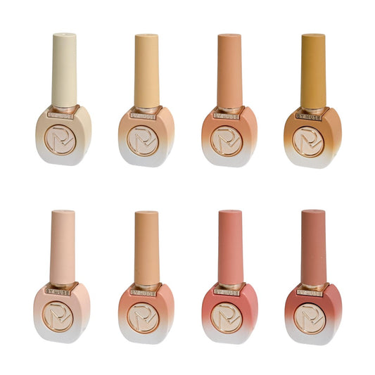 By Muse Syrup Gel Polish BS57-64 Skin Tone Collection, europe nails, korean jelly nails