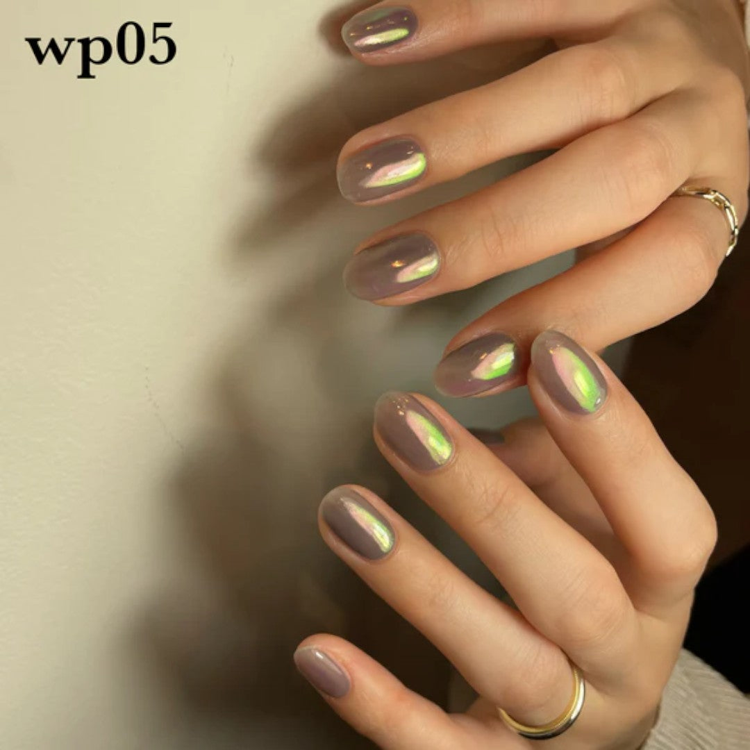 Chrome Nail Powder - Énoi Water Uruuru Powder WP5