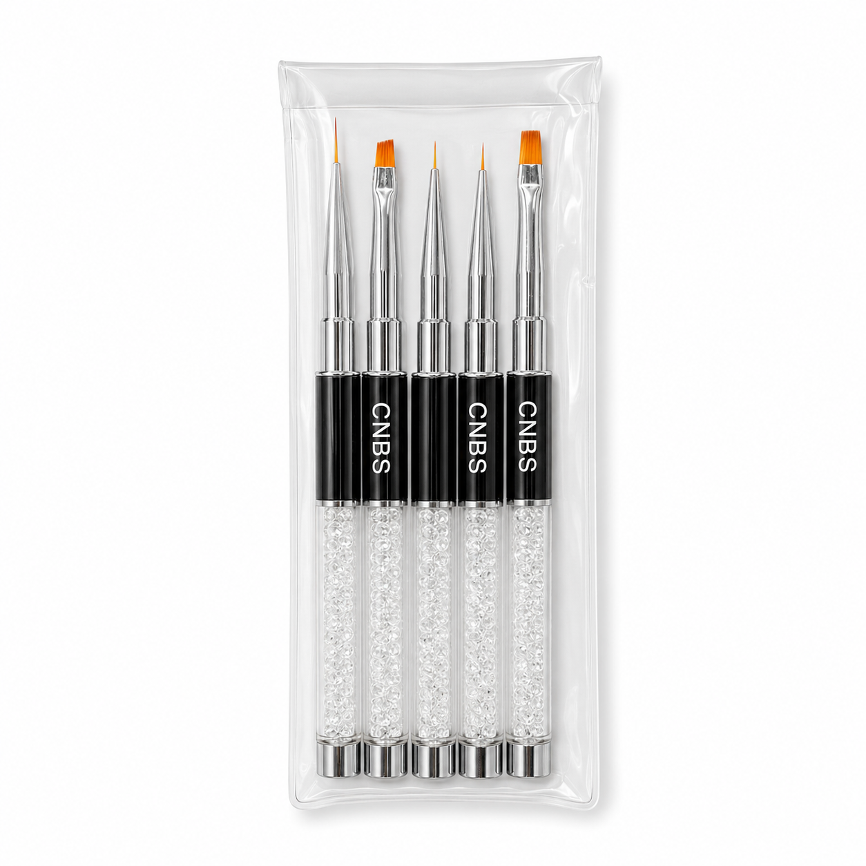 CNBS Nail Art Brushes (Pack of 5)