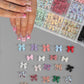 CNBS Nail Charms Aurora Bow, gem nails​