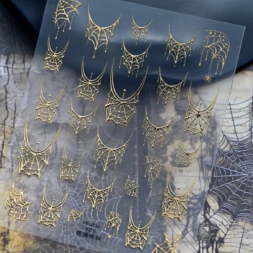 CNBS Nail Stickers - Spider Webs