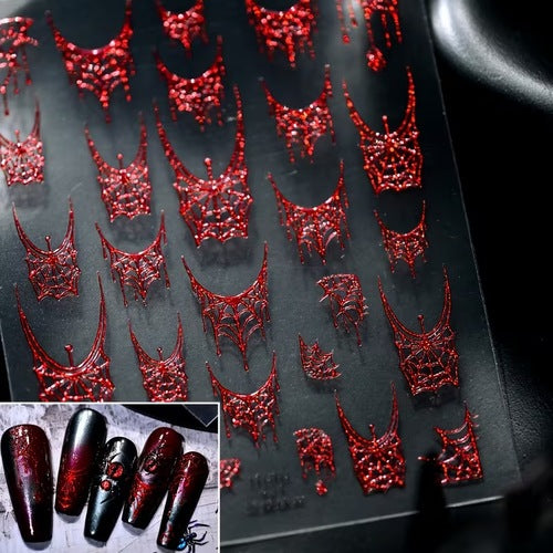CNBS Nail Stickers - Spider Webs