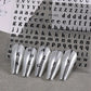 CNBS Nail Stickers - Mixed Colour English Letters (7 Sheets)