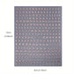 CNBS Nail Stickers - Mixed Colour English Letters (7 Sheets)