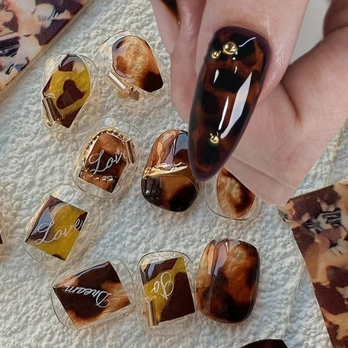 CNBS Transfer Foil – Tortoise Shell & Leopard (4pcs)