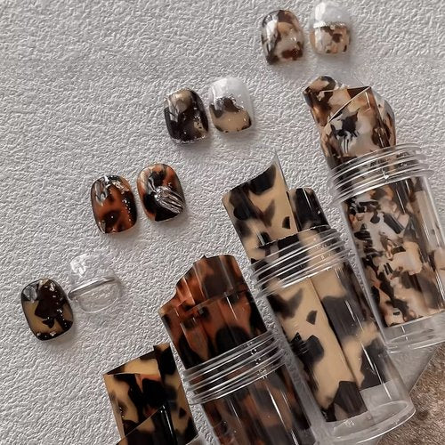 CNBS Transfer Foil – Tortoise Shell & Leopard (4pcs)