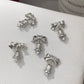 CNBS Nail Charms Christmas Bell and Candy Canes, acrylic rhinestone nails