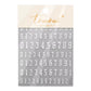 CNBS Nail Stickers Gothic Number, nail decals​, decals for nails, amazon nail decals