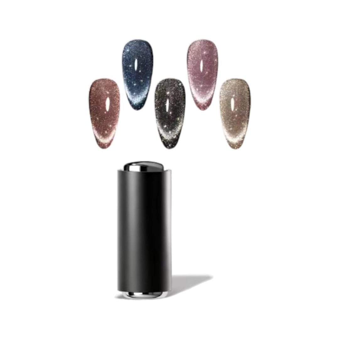 CNBS Silicone Cat Eye Nail Magnet - Dual-Ended Tool Black
