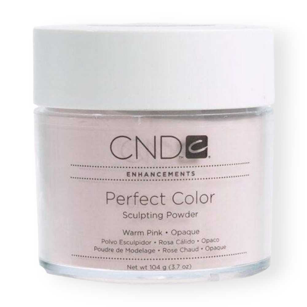 CND Perfect Colour Powder 3.7oz Warm Pink Opaque Acrylic Powder, gel powder, cnd acrylic, nail supplies acrylic, acrylic nail powder