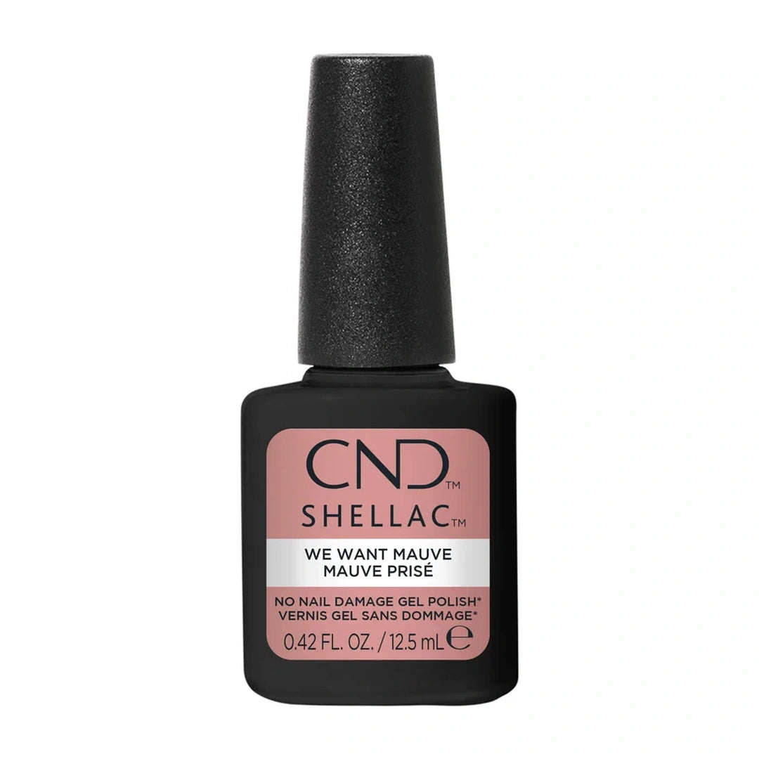CND Shellac (HEMA/TPO-Free) - We Want Mauve (0.42oz)
