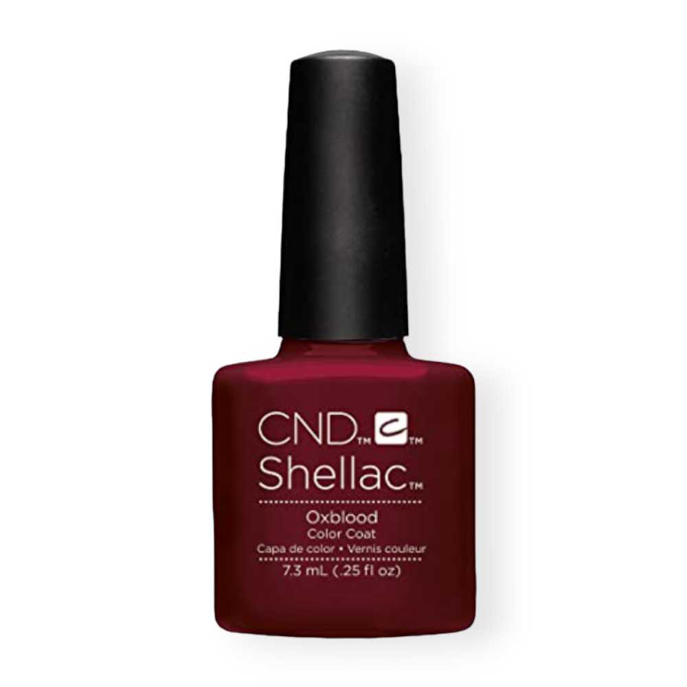 cnd oxblood classique nails beauty supply