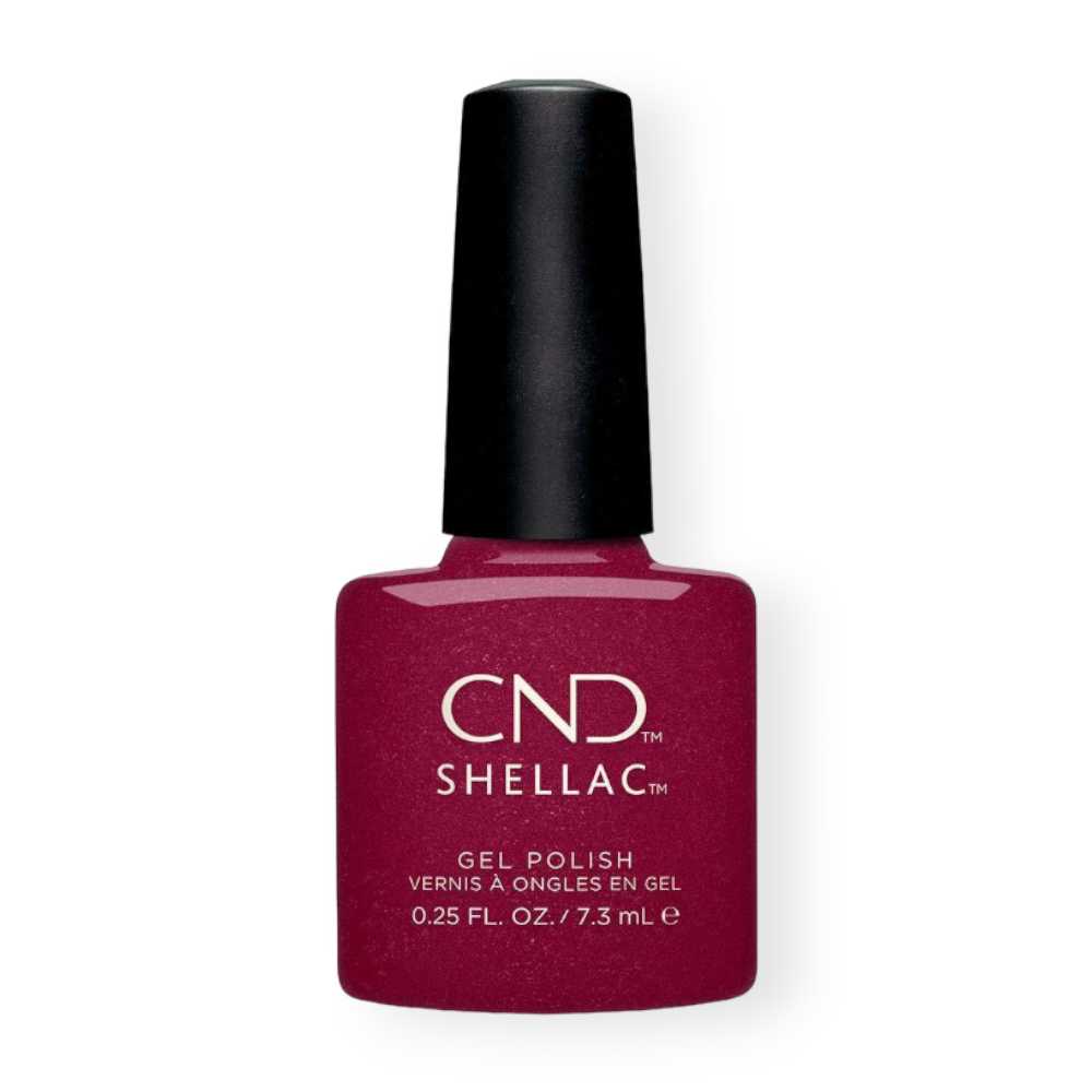 CND Shellac 0.25oz - Rebellious Ruby Classique Nails Beauty Supply Inc.