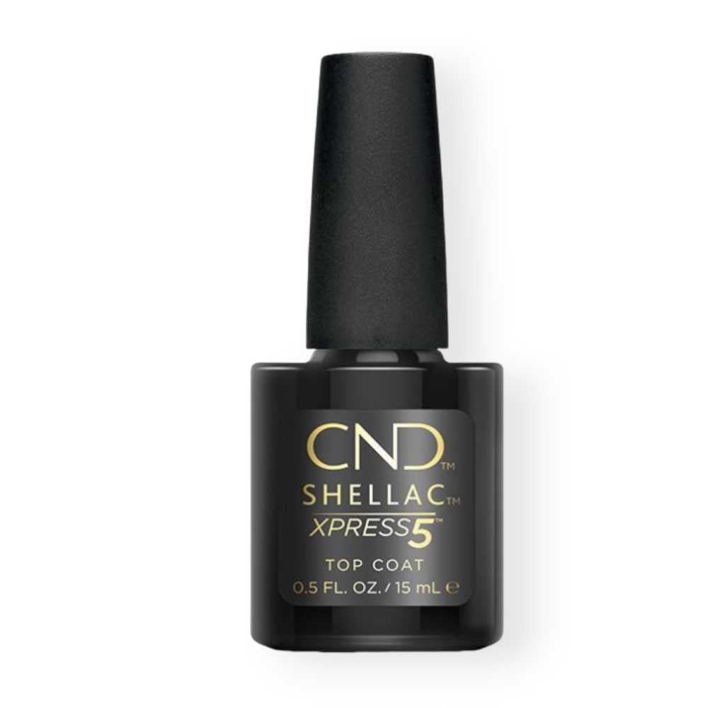 CND Shellac 0.5oz - Xpress5 Top Coat Classique Nails Beauty Supply Inc.