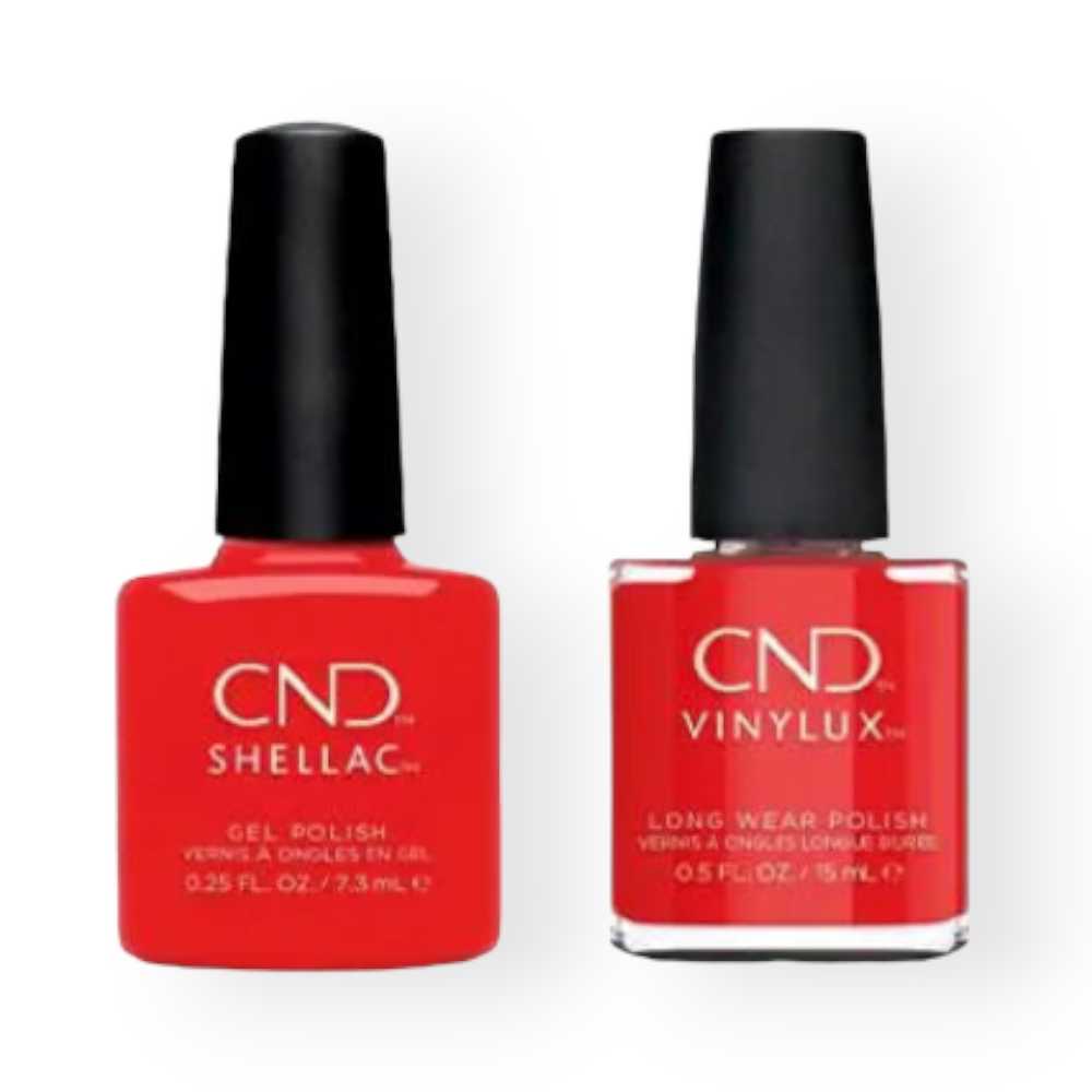 CND Shellac & Vinylux Duo - Poppy Fields Classique Nails Beauty Supply Inc.