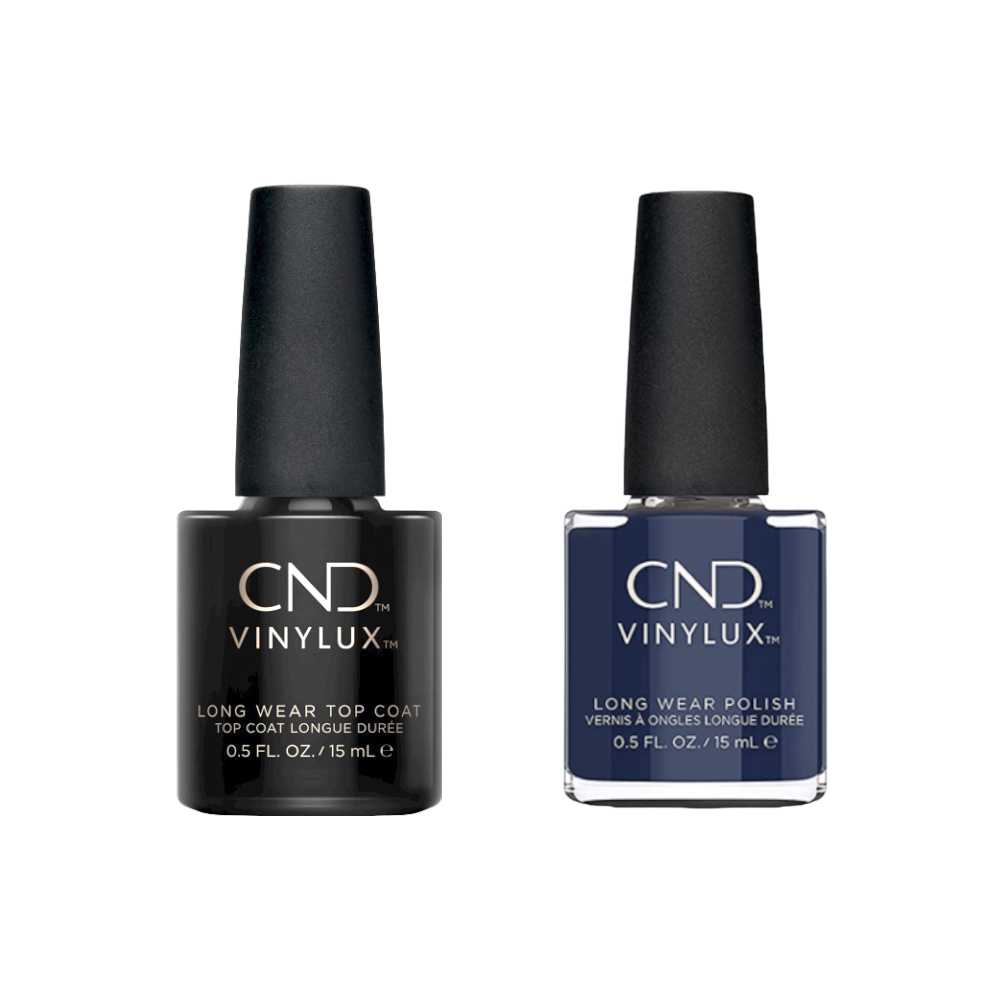 CND Vinylux Top & Colour Duo - #394 High Waisted Jeans - Classique Nails Beauty Supply