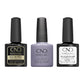 CND Shellac 0.25oz - No Wipe+ Top, Extended Base & Colour Trio "Across The Mani-verse Spring 2024 Collection"