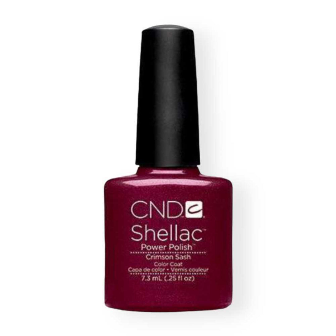 CND Shellac 0.25oz - Crimson Sash