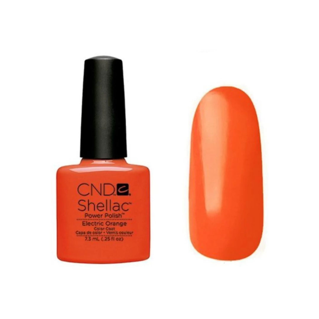 CND Shellac 0.25oz - Electric Orange