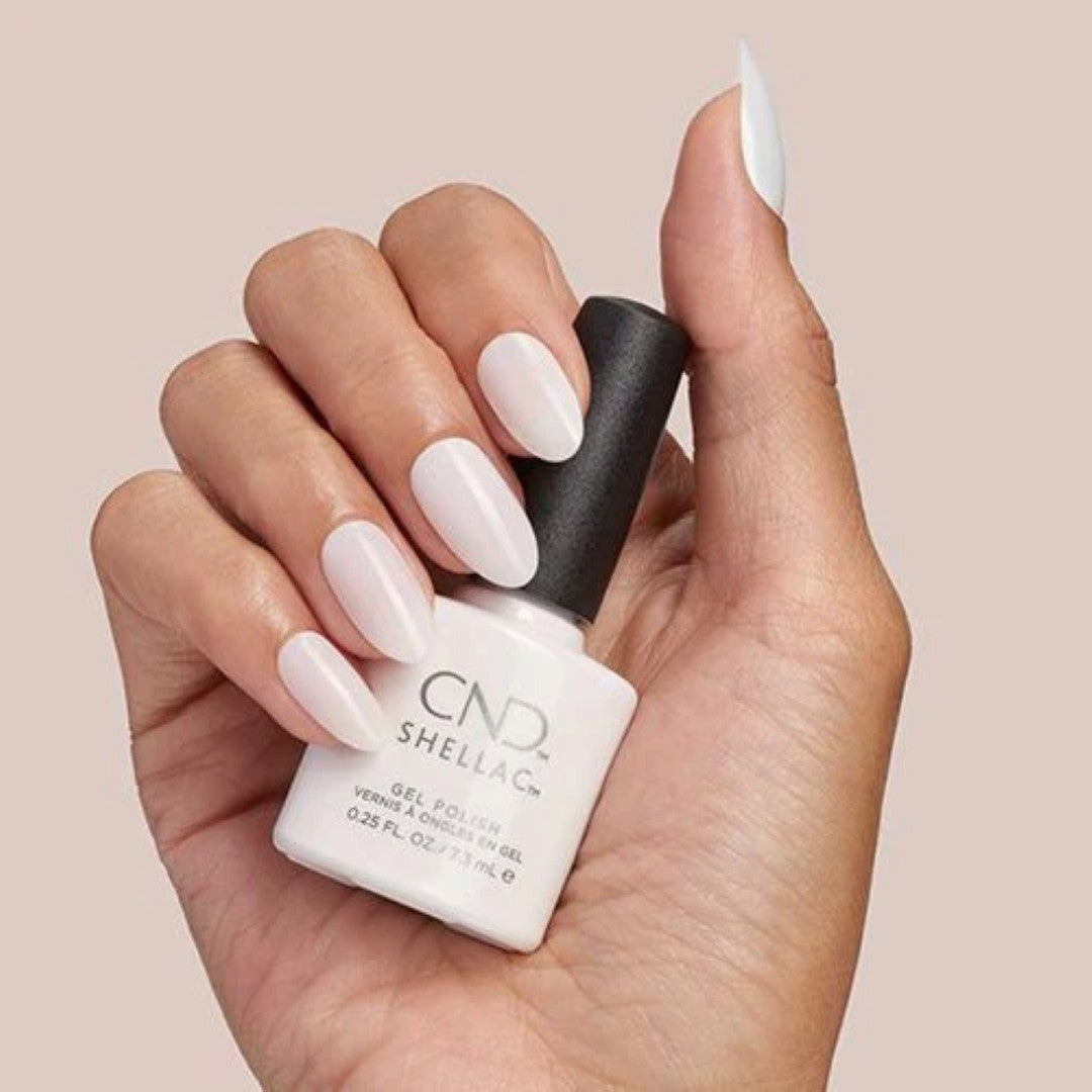 CND Shellac 0.25oz - Pointe Blanc
