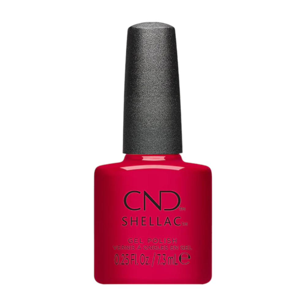 CND Shellac Scarlet Letter, best nail colors