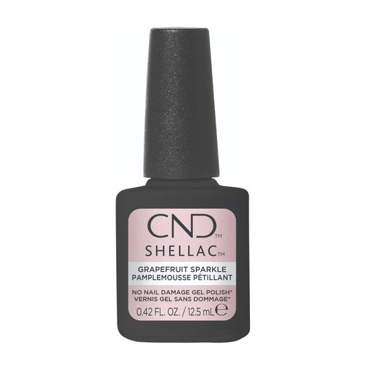 CND Shellac (HEMA/TPO-Free) - Grapefruit Sparkle #118 (0.42oz)