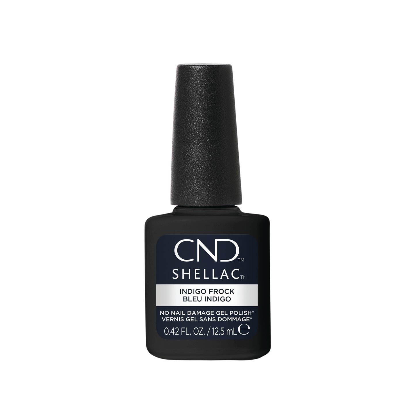 CND Shellac 0.42oz (HEMA/TPO-Free) - Indigo Frock #176