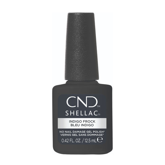 CND Shellac (HEMA/TPO-Free) - Indigo Frock #176 (0.42oz)