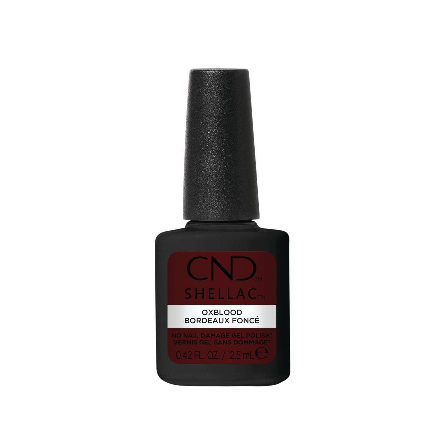 CND Shellac 0.42oz (HEMA/TPO-Free) - Oxblood #222