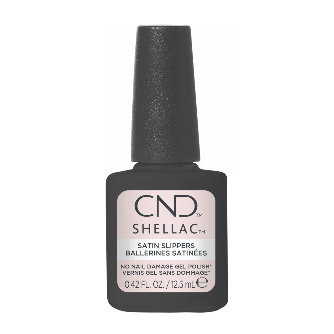 CND Shellac (HEMA/TPO-Free) - Satin Slippers #297 (0.42oz)