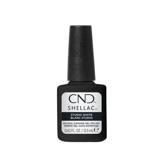 CND Shellac 0.42oz (HEMA/TPO-Free) - Studio White #151