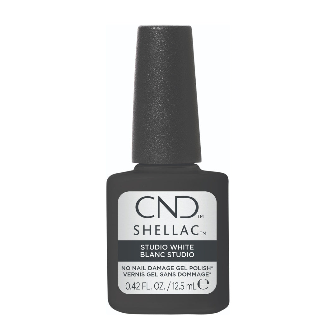 CND Shellac (HEMA/TPO-Free) - Studio White #151 (0.42oz)