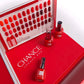 Chance Gel Polish - Red London Collection (48pcs) + FREE A Corless LED/UV Lamp