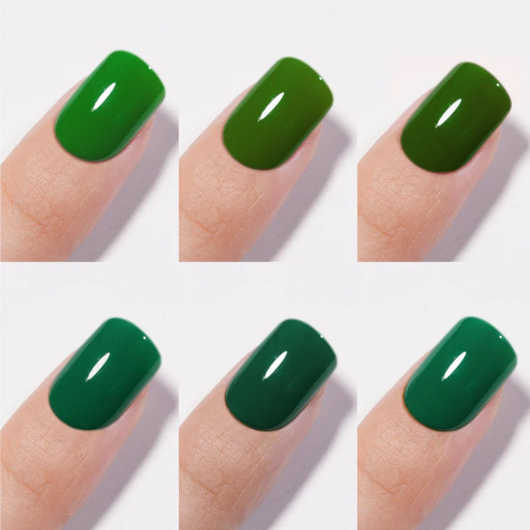 Cre8tion Chance Gel Polish - Green Escape Collection (18Pcs)