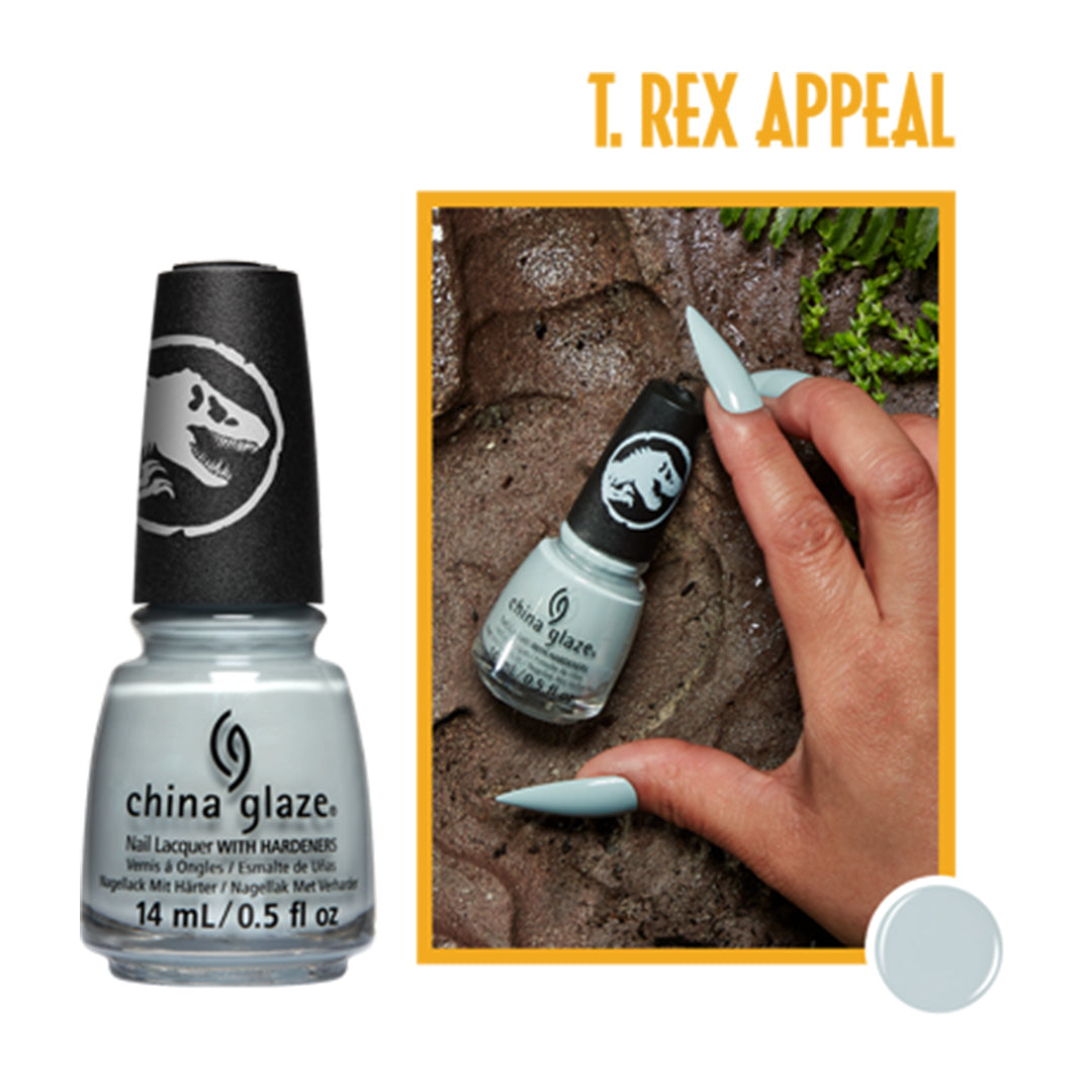 grey colour nail polish, China Glaze Nail Polish T.Rex Appeal, appealing nails