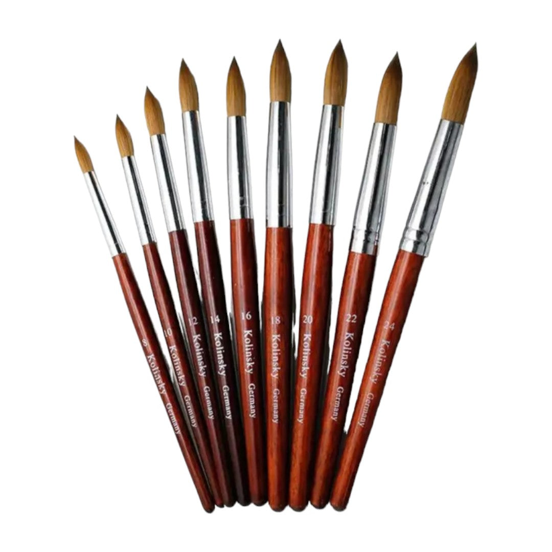 Acrylic Brush - Chisel Premium AAA+ Kolinsky