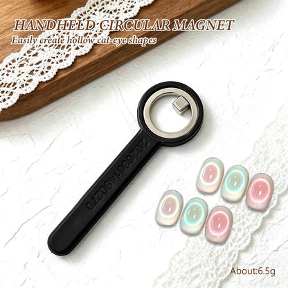Circle Halo-Effect Cat Eye Magnet Tool